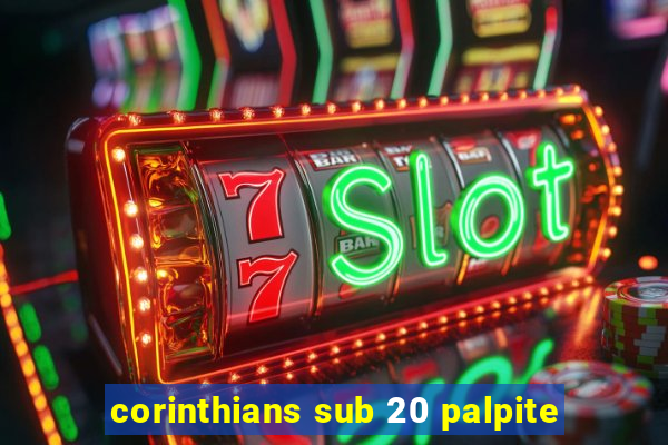 corinthians sub 20 palpite